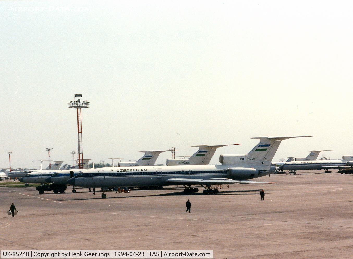 UK-85248, 1977 Tupolev Tu-154B-1 C/N 77A248, Uzbekistan Airlines