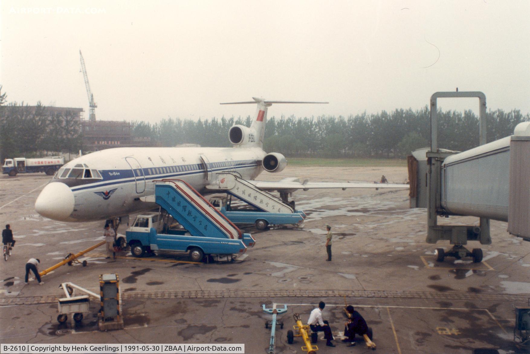 B-2610, Tupolev Tu-154M C/N 740, China Northwest Airlines