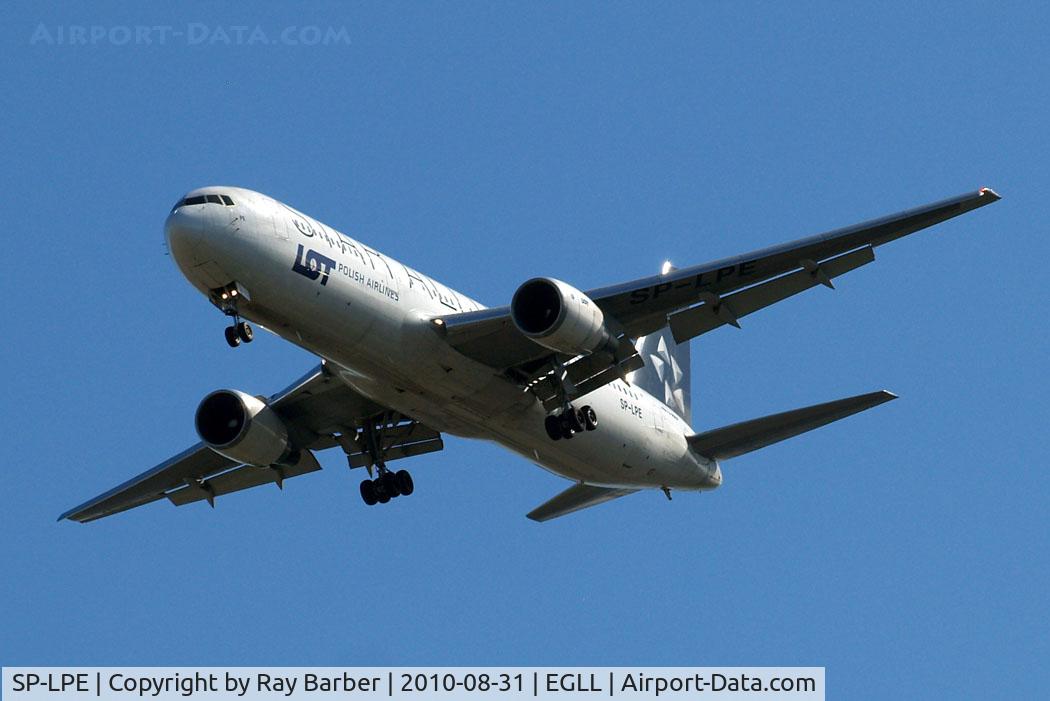 SP-LPE, 1990 Boeing 767-341/ER C/N 24843, Boeing 767-341ER [24843] (LOT Polish Airlines) Home~G 31/08/2010