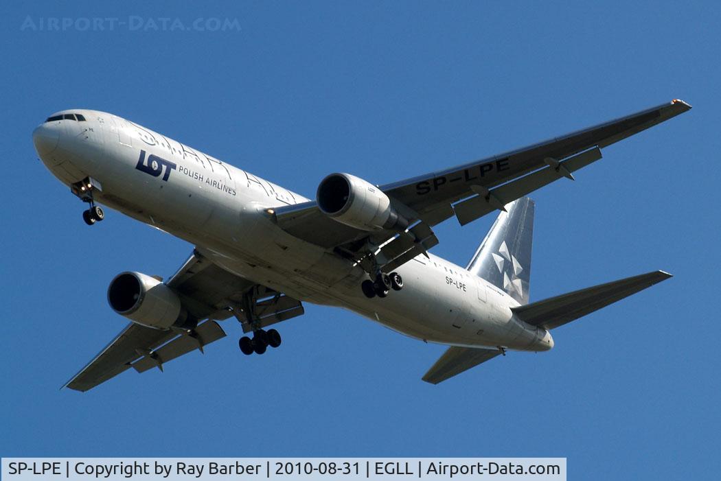 SP-LPE, 1990 Boeing 767-341/ER C/N 24843, Boeing 767-341ER [24843] (LOT Polish Airlines) Home~G 31/08/2010