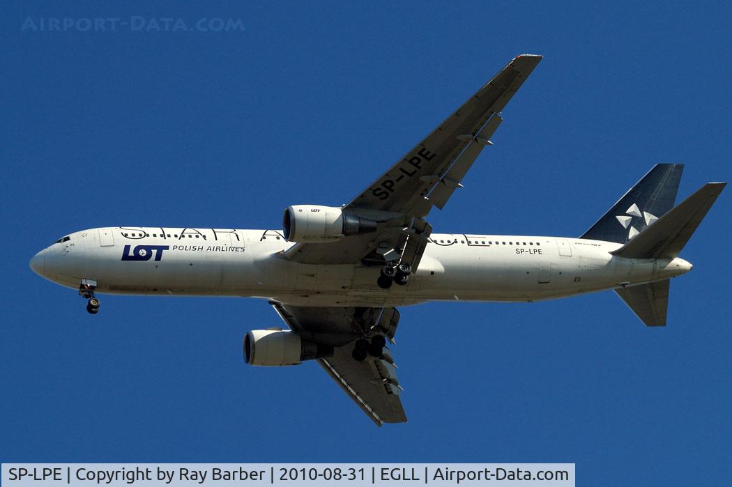 SP-LPE, 1990 Boeing 767-341/ER C/N 24843, Boeing 767-341ER [24843] (LOT Polish Airlines) Home~G 31/08/2010