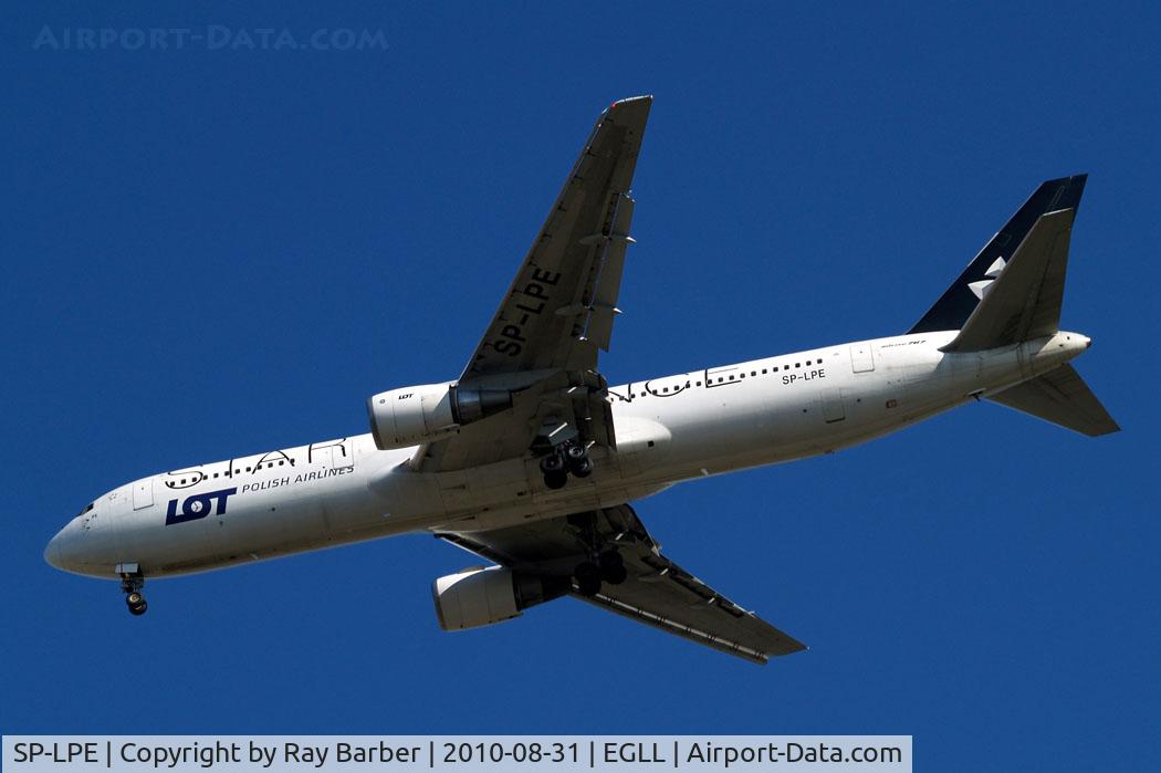 SP-LPE, 1990 Boeing 767-341/ER C/N 24843, Boeing 767-341ER [24843] (LOT Polish Airlines) Home~G 31/08/2010