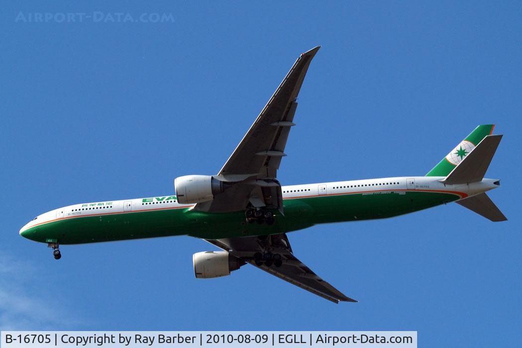 B-16705, 2006 Boeing 777-35E/ER C/N 32645, Boeing 777-35EER [32645] (EVA Airways) Home~G 09/08/2010