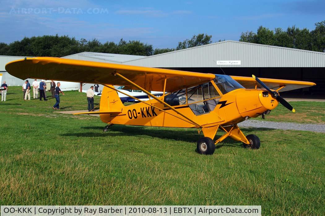 OO-KKK, 1953 Piper L-18C Super Cub (PA-18-95) C/N 18-3155, Piper L-18C-95 Super Cub [18-3155] Theux-Verviers~OO 13/08/2010
