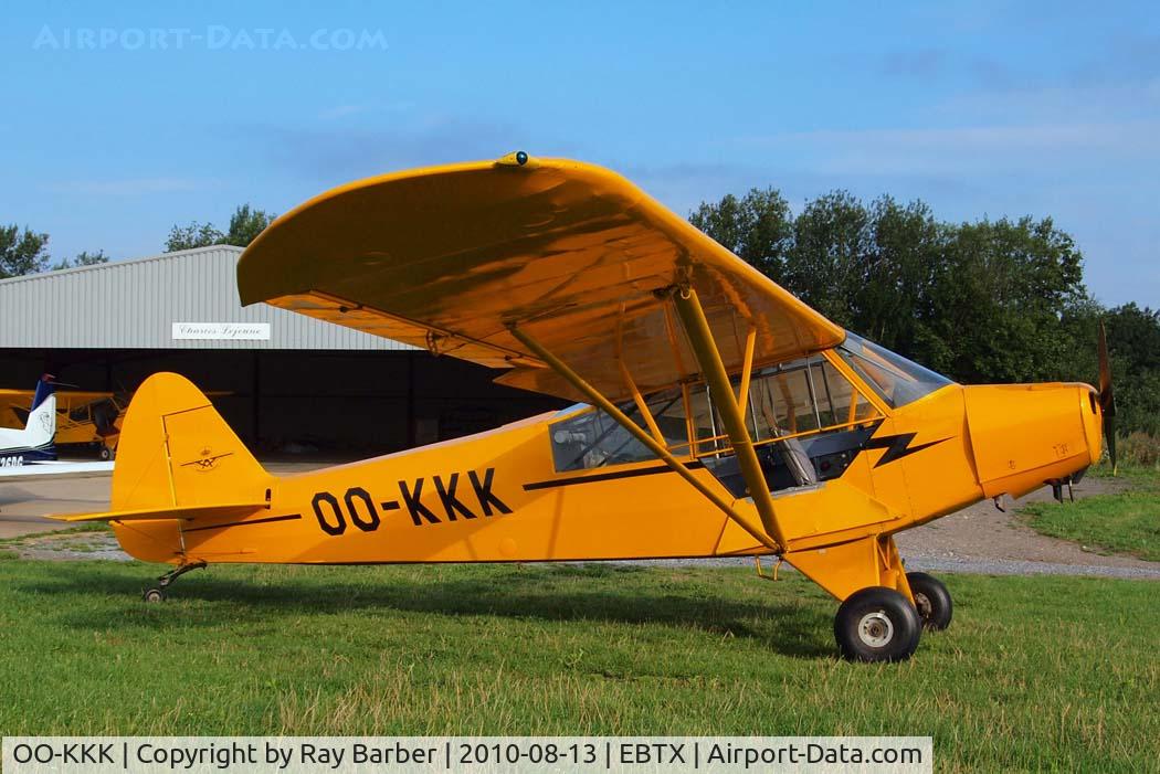 OO-KKK, 1953 Piper L-18C Super Cub (PA-18-95) C/N 18-3155, Piper L-18C-95 Super Cub [18-3155] Theux-Verviers~OO 13/08/2010