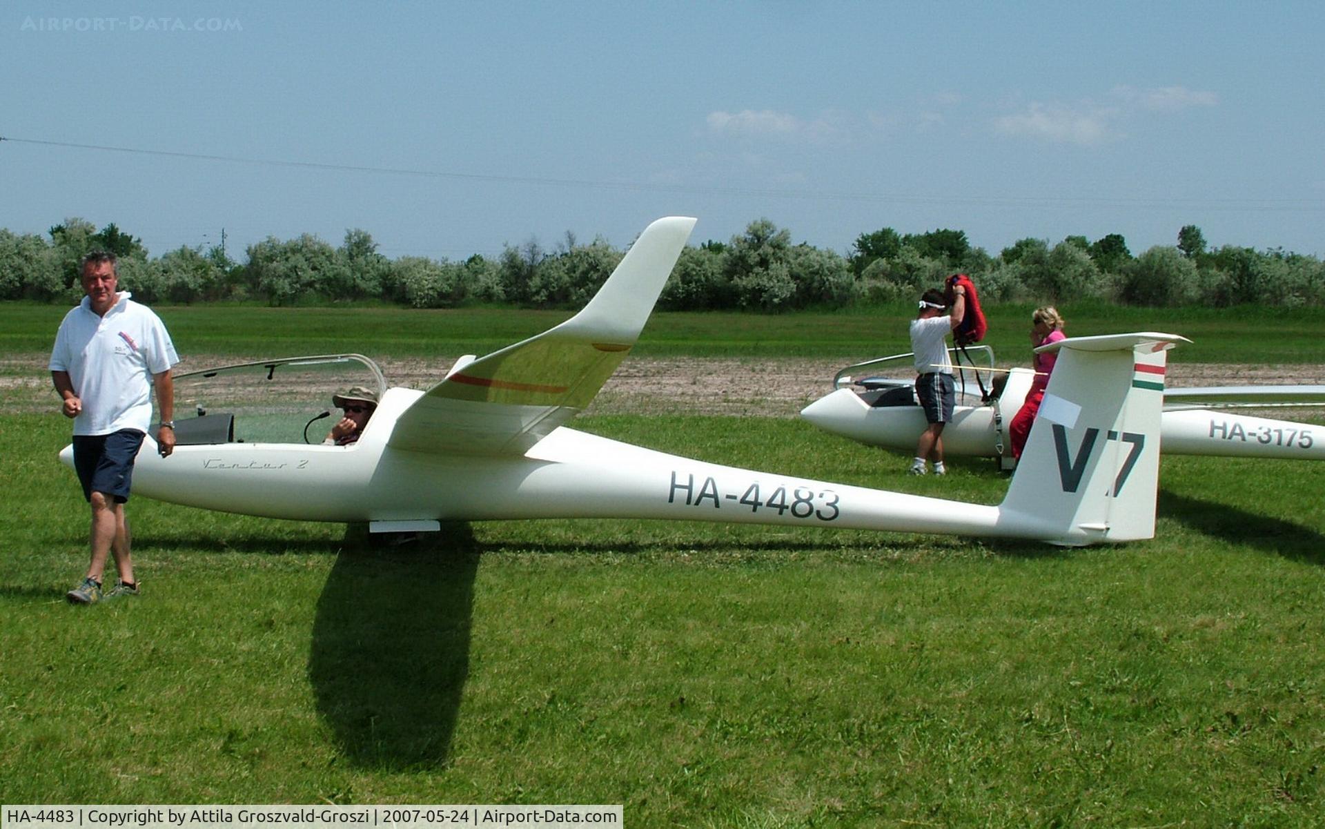 HA-4483, 1996 Schempp-Hirth Ventus 2B C/N 40, Szatymaz Airfield - Hungary.