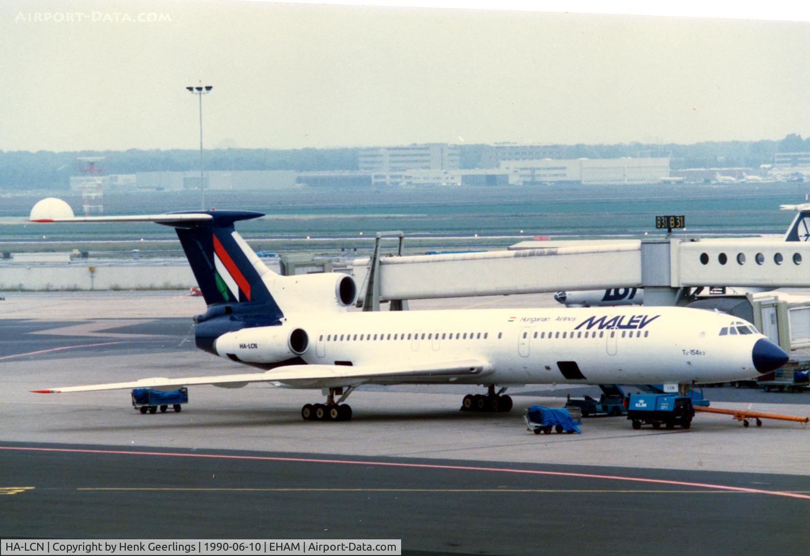 HA-LCN, 1979 Tupolev Tu-154B-2 C/N 79A326, Malev