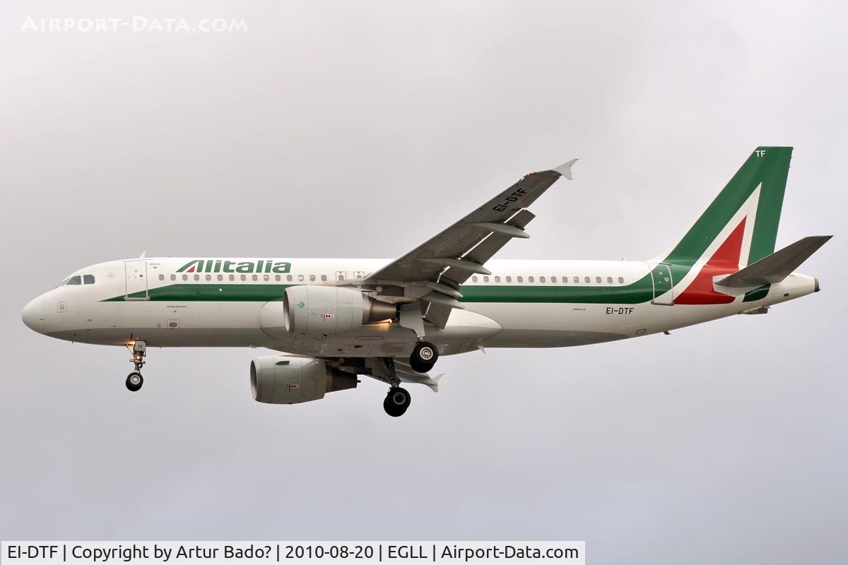 EI-DTF, 2009 Airbus A320-216 C/N 3906, Aitalia