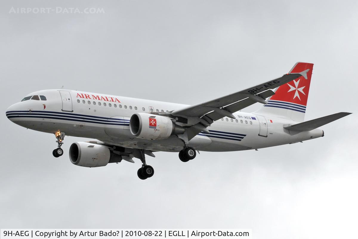 9H-AEG, 2003 Airbus A319-112 C/N 2113, Air Malta
