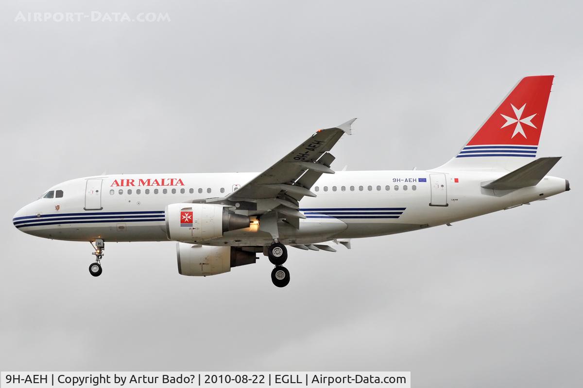 9H-AEH, 2004 Airbus A319-111 C/N 2122, Air Malta