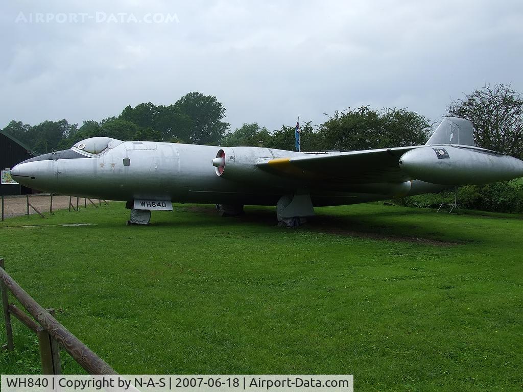WH840, 1954 English Electric Canberra T.4 C/N EEP71278, Preserved at Flixton Museum