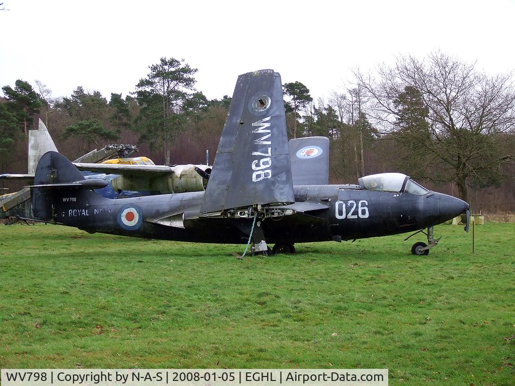 WV798, Hawker Sea Hawk FGA.6 C/N 6059, Preserved, Well sort of