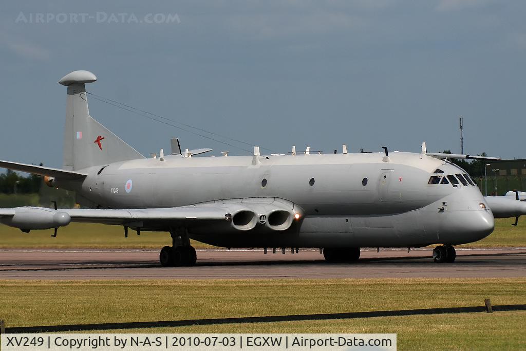 XV249, Hawker Siddeley Nimrod R.1 C/N 8024, Landing during Airshow