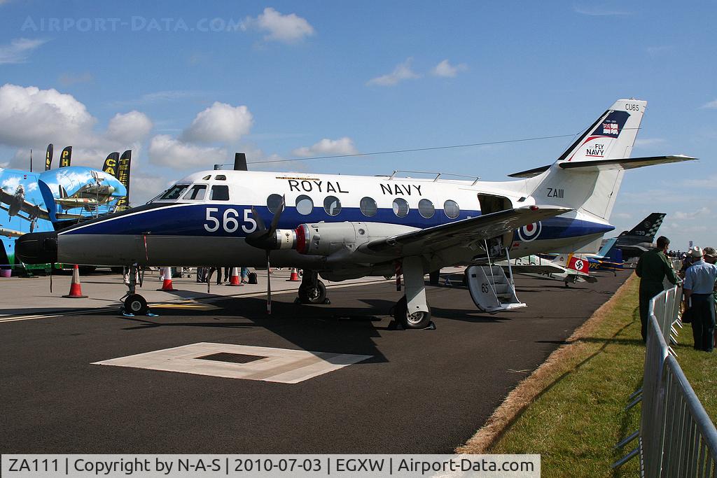 ZA111, Scottish Aviation HP-137 Jetstream T.2 C/N 211, Static