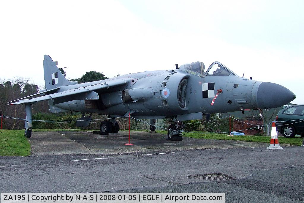 ZA195, 1983 British Aerospace Sea Harrier F/A.2 C/N 41H-912034, Preserved