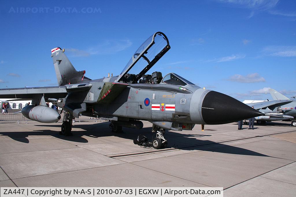 ZA447, 1983 Panavia Tornado GR.4 C/N 235/BS077/3113, Static