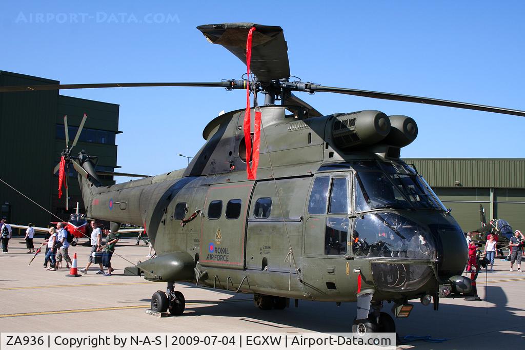 ZA936, 1980 Westland Puma HC.1 C/N 1640, Static