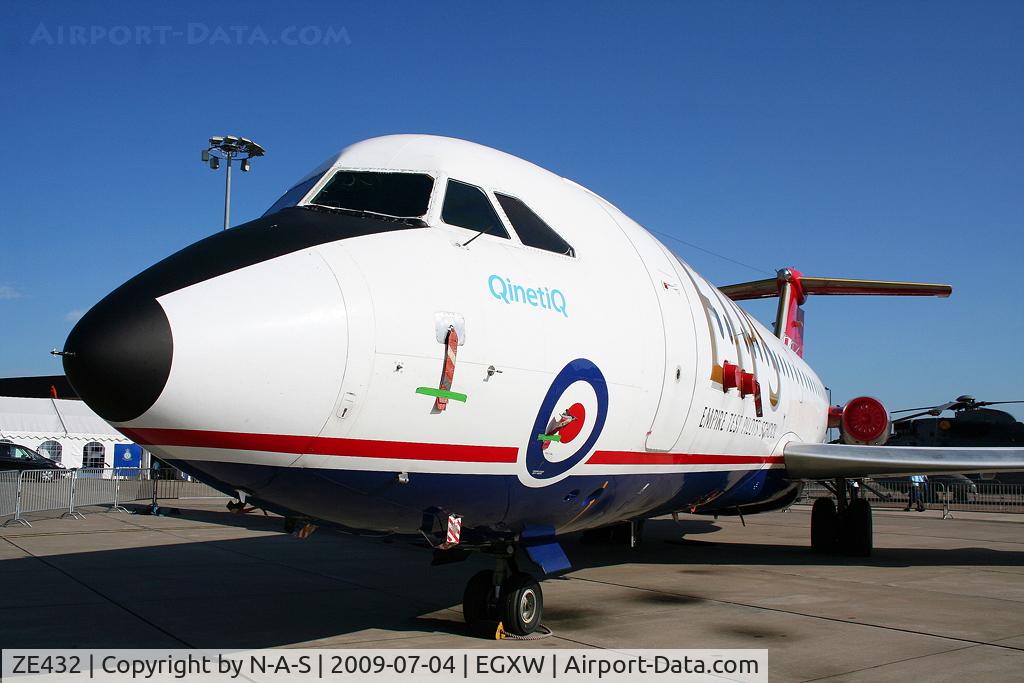 ZE432, 1973 BAC 111-479FU One-Eleven C/N BAC.250, Static