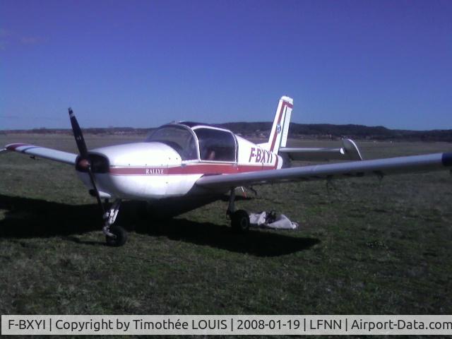 F-BXYI, Socata MS.880 Rallye Club C/N 2721, Le bon vieux YI !!