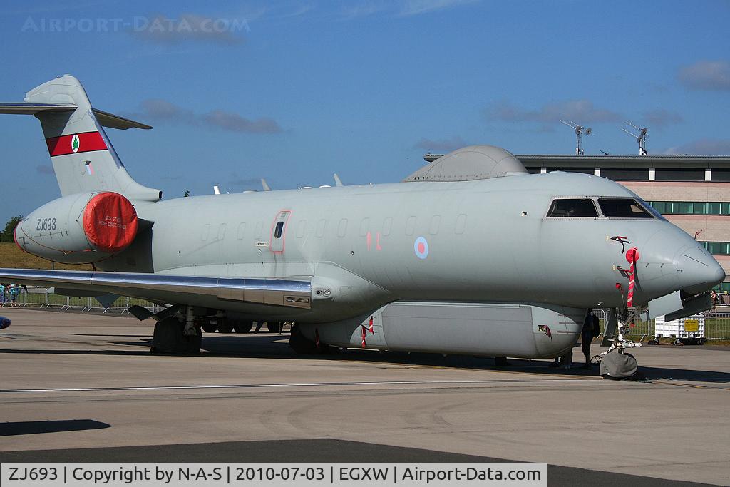 ZJ693, 2007 Bombardier BD-700-1A10 Sentinel R1 C/N 9132, Static