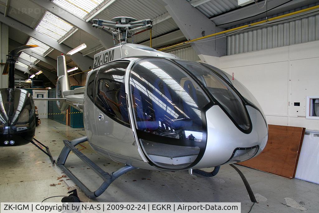 ZK-IGM, Eurocopter EC-130B-4 (AS-350B-4) C/N 3770, Rotorless