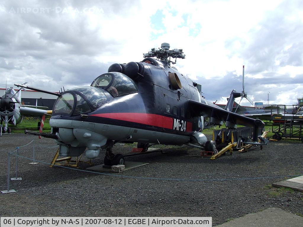 06, Mil Mi-24D Hind D C/N 353246405029, Preserved at MAM