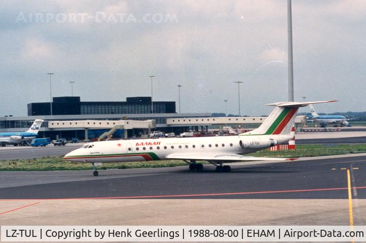 LZ-TUL, 1974 Tupolev Tu-134A C/N 02303, Balkan