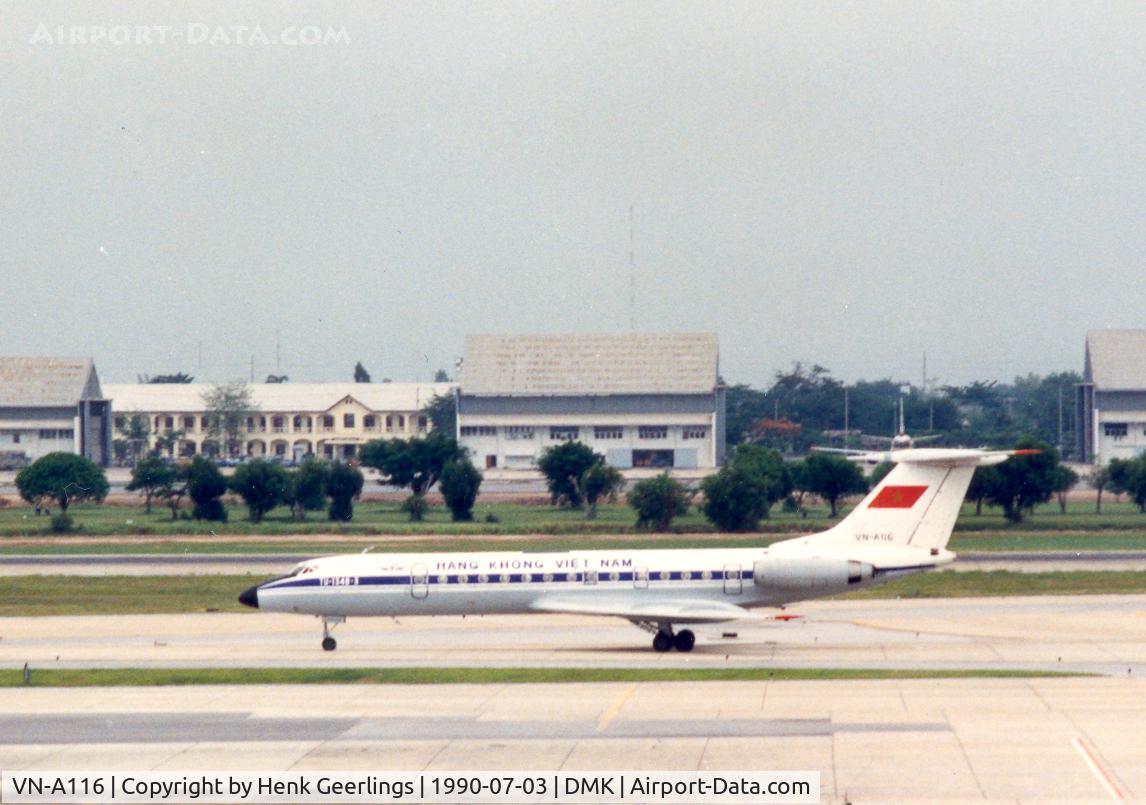 VN-A116, 1984 Tupolev Tu-134B-3 C/N 66230, Vietnam Airlines