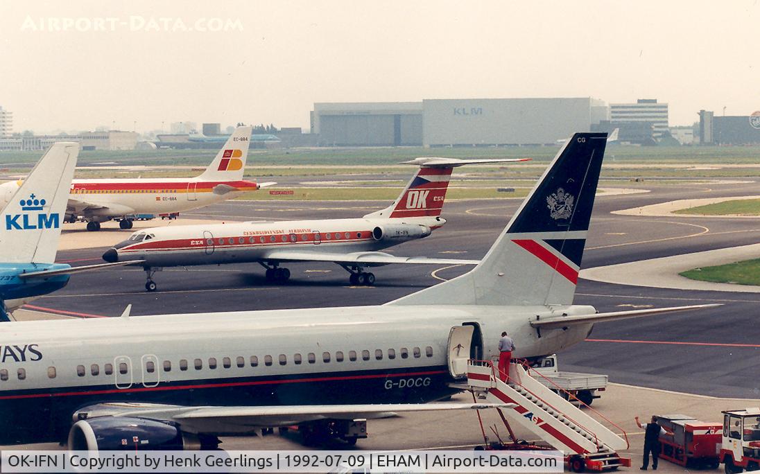 OK-IFN, 1979 Tupolev Tu-134A C/N 8360282, CSA