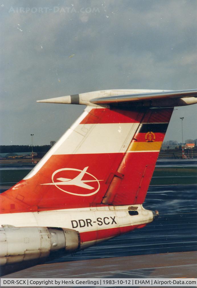 DDR-SCX, Tupolev Tu-134A C/N 48320, Interflug