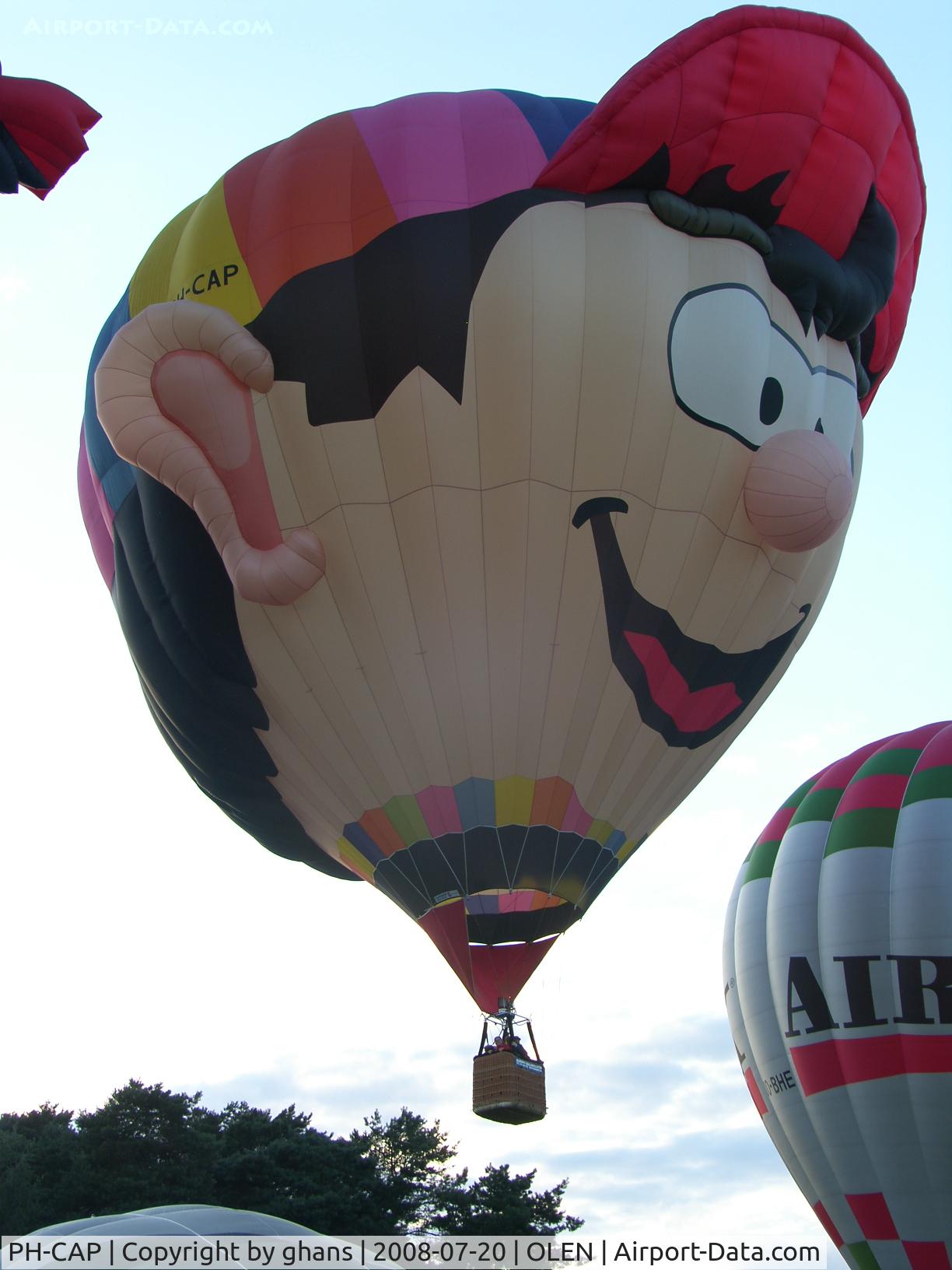 PH-CAP, Cameron Balloons N-133 C/N 4018, Olen 2008