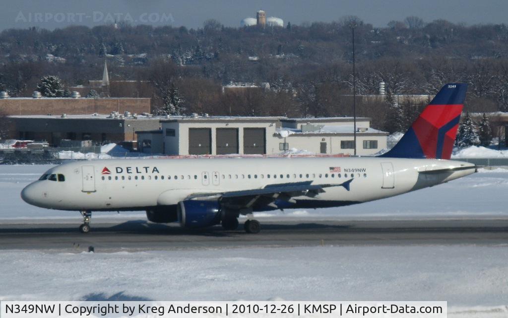 N349NW, 1993 Airbus A320-212 C/N 417, Delta Airlines Airbus A320-212