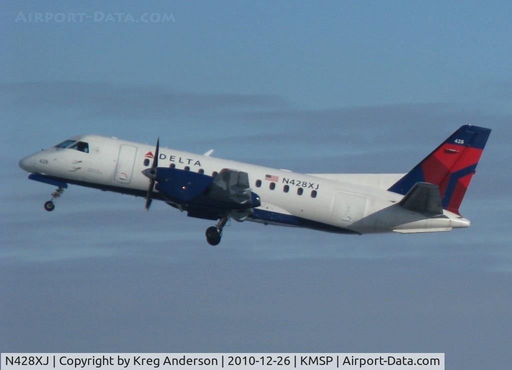 N428XJ, 1997 Saab 340B+ C/N 340B-428, Delta Connection Saab 340B