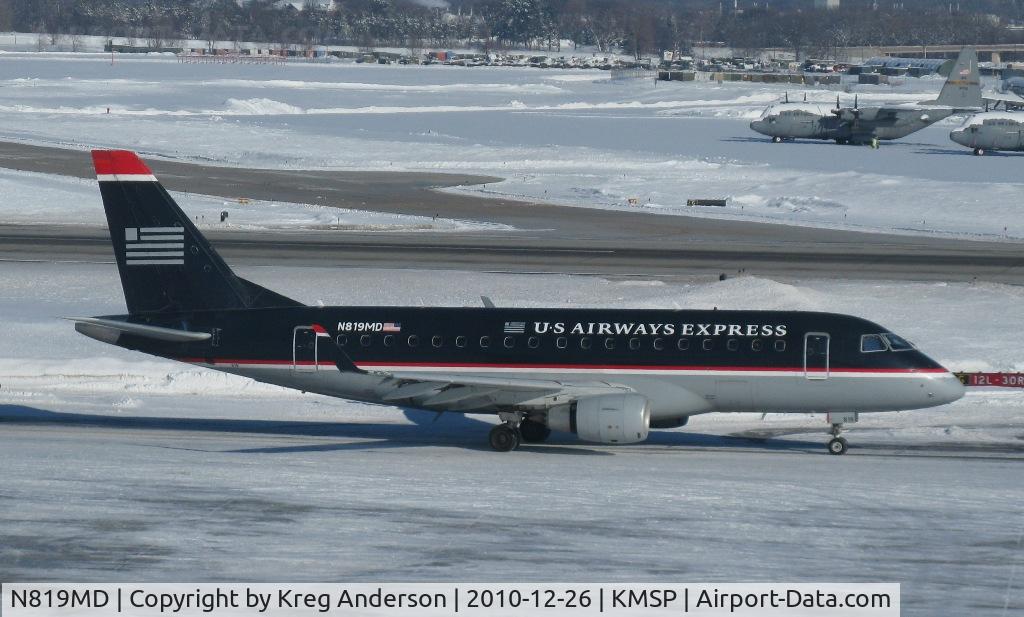 N819MD, 2004 Embraer 170SU (ERJ-170-100SU) C/N 17000040, US Airways Express Embraer ERJ-170