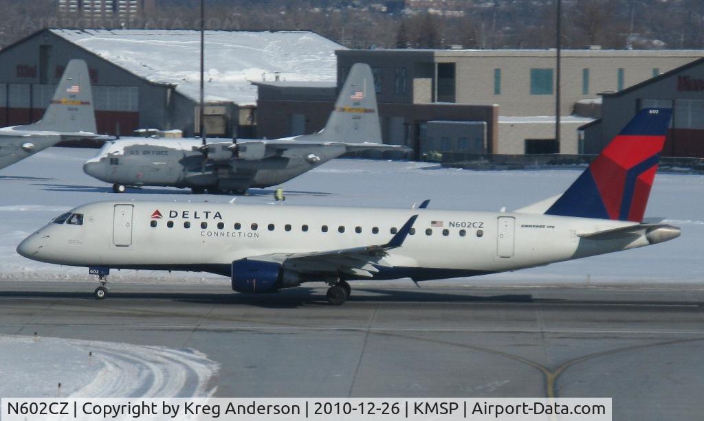 N602CZ, 2007 Embraer 175LR (ERJ-170-200LR) C/N 17000171, Delta Connection Embraer ERJ-170