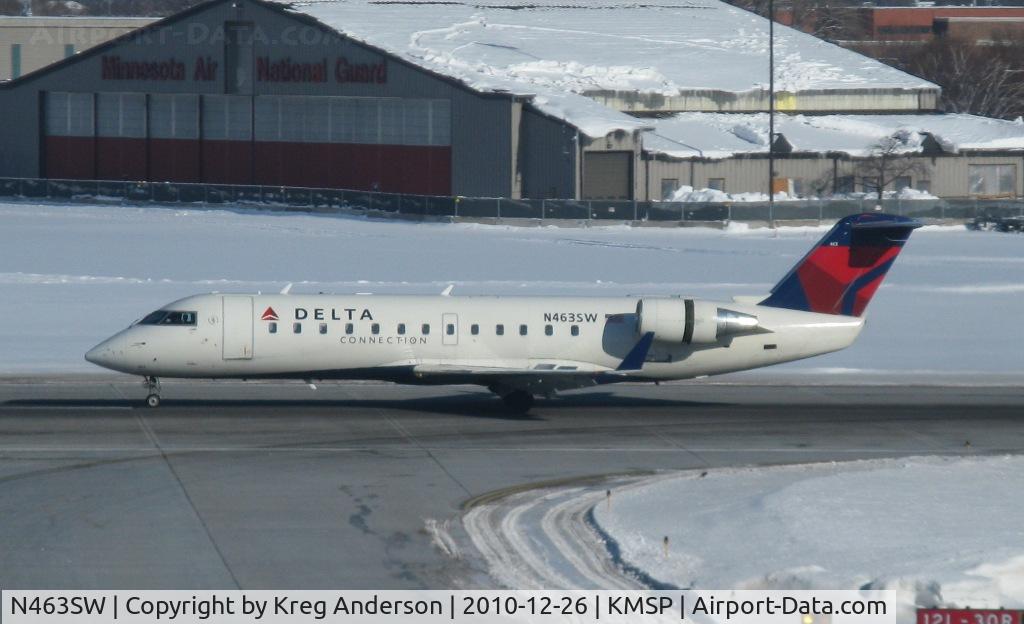N463SW, 2003 Bombardier CRJ-200LR (CL-600-2B19) C/N 7820, Delta Connection Bombardier CRJ-200