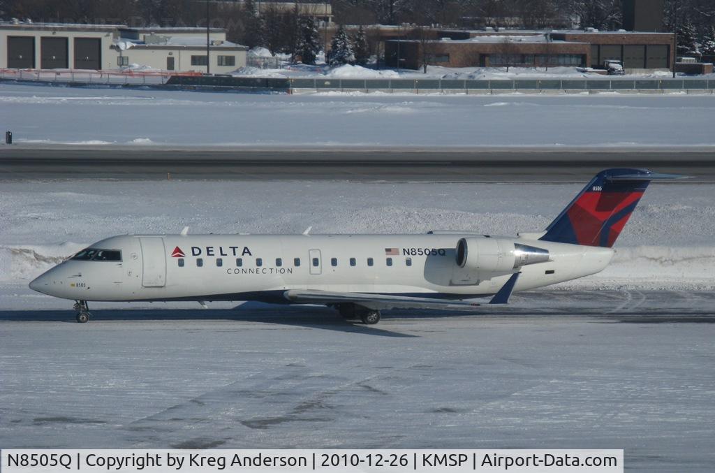 N8505Q, 2001 Bombardier CRJ-200LR (CL-600-2B19) C/N 7505, Delta Connection Bombardier CRJ-200