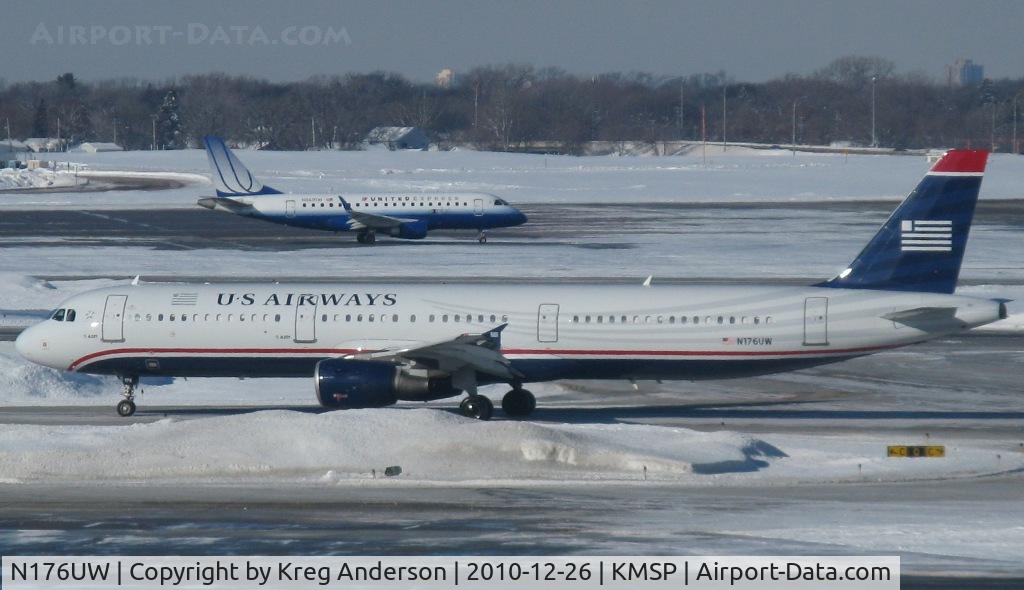 N176UW, 2001 Airbus A321-211 C/N 1499, US Airways Airbus A321-211