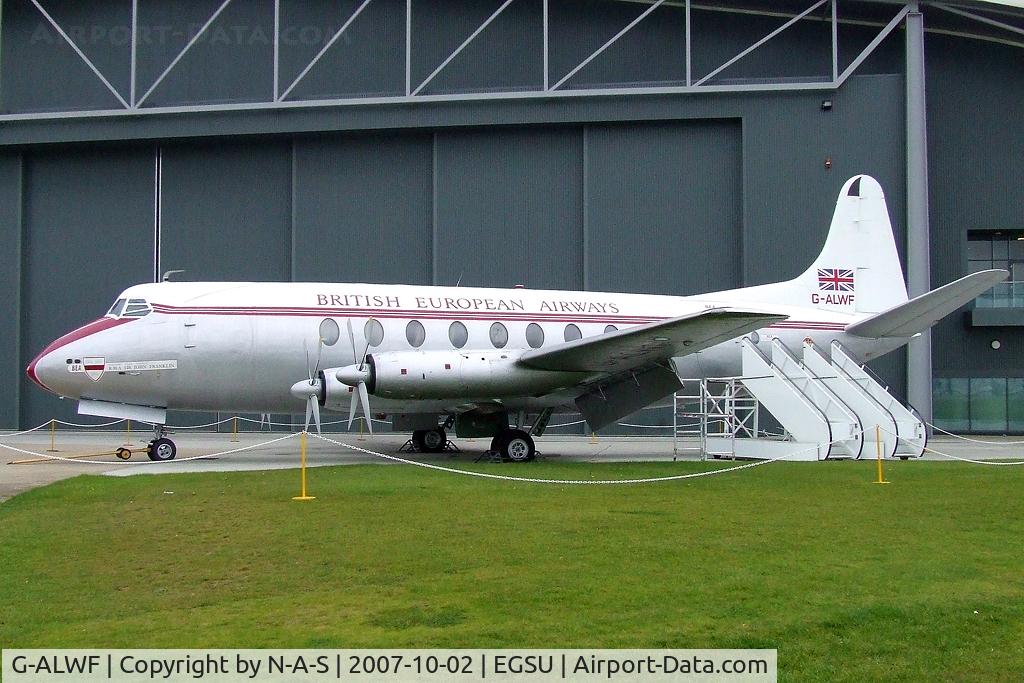 G-ALWF, 1952 Vickers Viscount 701 C/N 005, Preserved