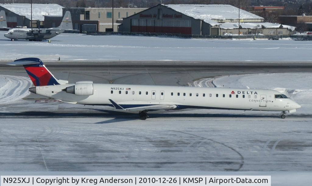 N925XJ, 2008 Canadair CRJ-900ER (CL-600-2D24) C/N 15183, Delta Connection Bombardier CRJ-900