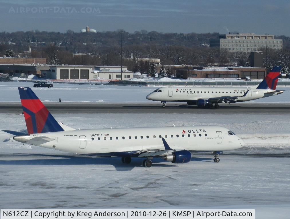 N612CZ, 2007 Embraer 175LR (ERJ-170-200LR) C/N 17000201, Delta Connection Embraer ERJ-170