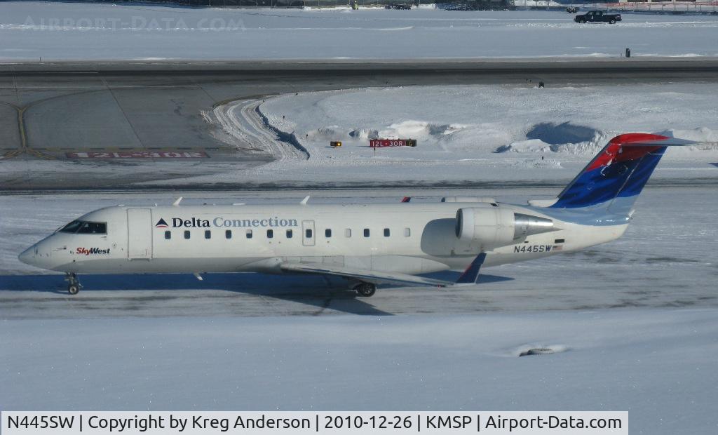 N445SW, 2002 Bombardier CRJ-200LR (CL-600-2B19) C/N 7651, Delta Connection Bombardier CRJ-200