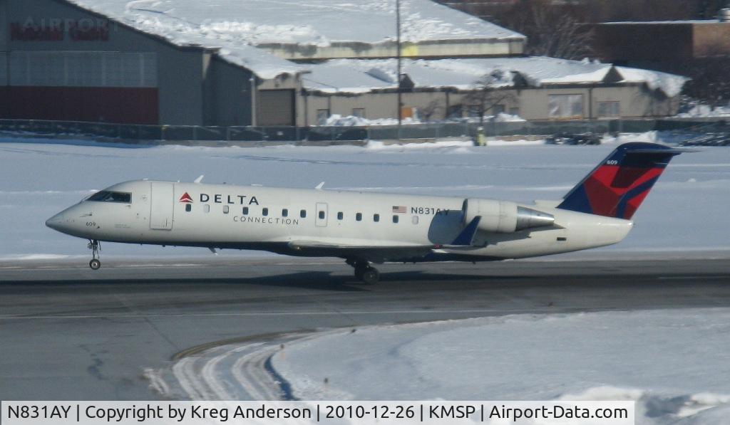 N831AY, 2005 Bombardier CRJ-200LR (CL-600-2B19) C/N 8031, Delta Connection Bombardier CRJ-200