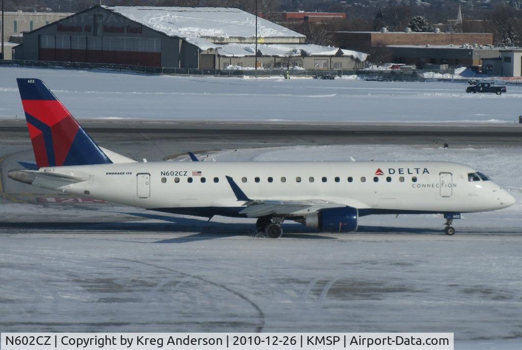 N602CZ, 2007 Embraer 175LR (ERJ-170-200LR) C/N 17000171, Delta Connection Embraer ERJ-170