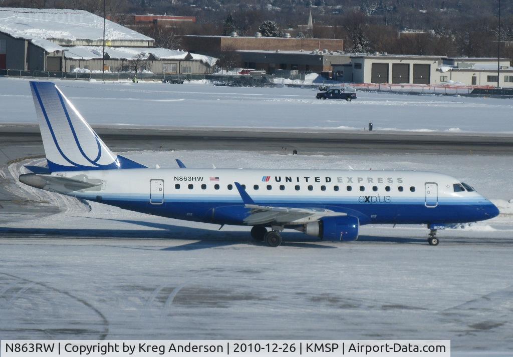 N863RW, 2005 Embraer 170SE (ERJ-170-100SE) C/N 17000100, United Express Embraer ERJ-170