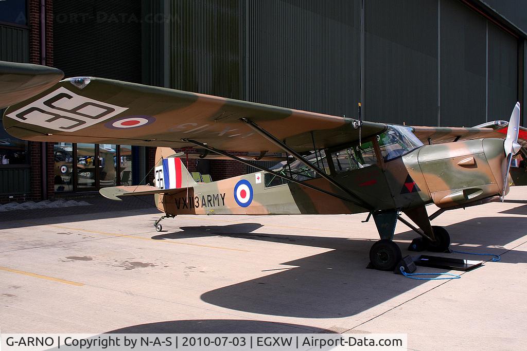 G-ARNO, 1948 Beagle A-61 Terrier 1 C/N 3722, Static, marked as VX113