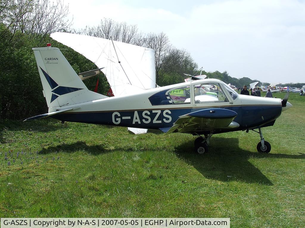 G-ASZS, 1965 Gardan GY-80-160 Horizon C/N 70, Visitor to the Micro trade fair