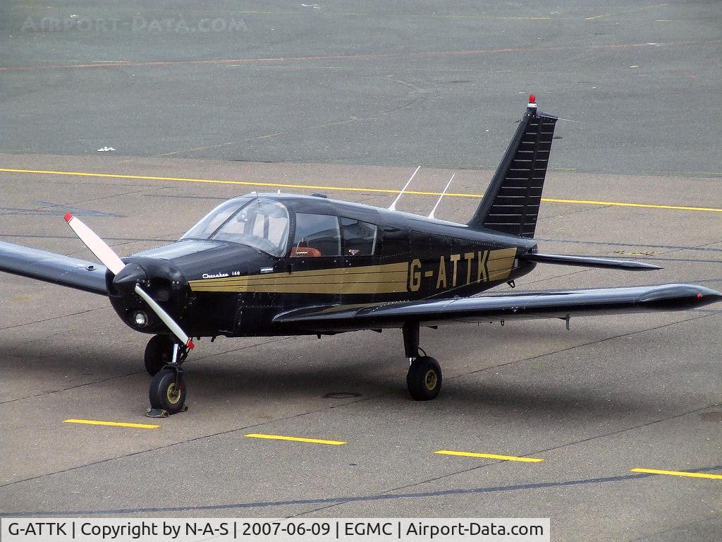 G-ATTK, 1966 Piper PA-28-140 Cherokee C/N 28-21959, Taken from the tower