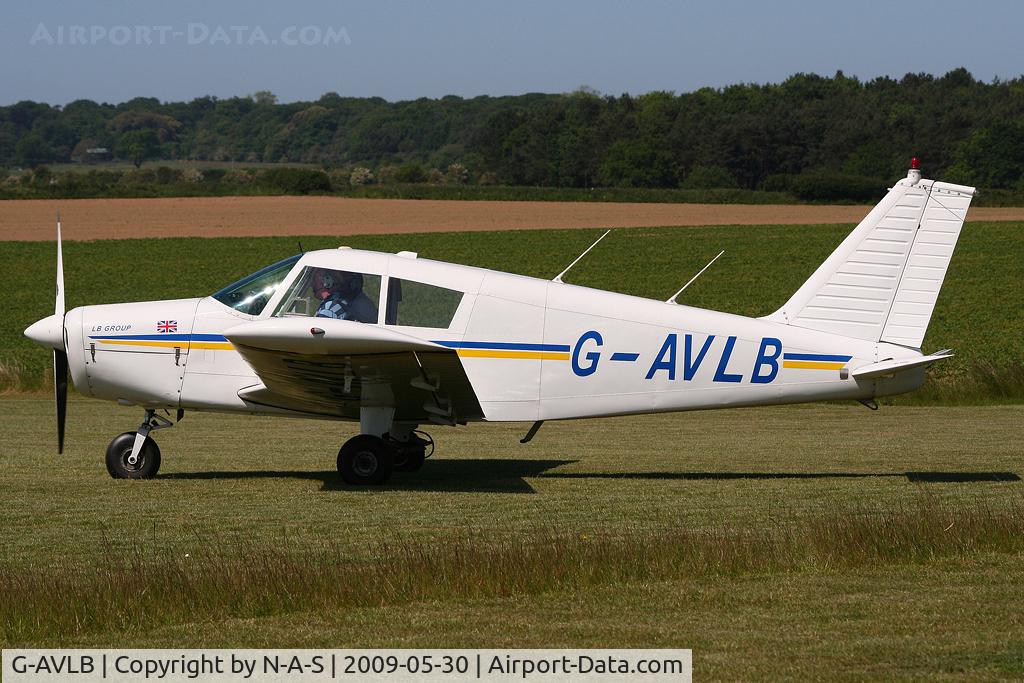 G-AVLB, 1967 Piper PA-28-140 Cherokee C/N 28-23158, Taken at Northrepps, UK