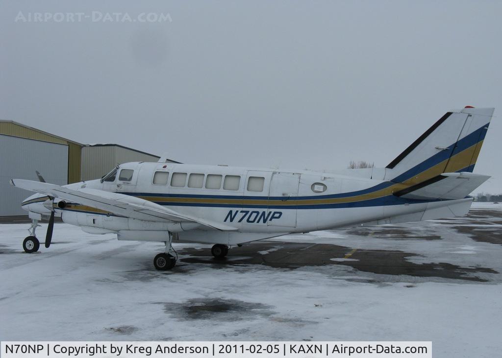 N70NP, 1968 Beech 99 C/N U-14, Bemidji Aviation Beech 99 taking the place of the usual King Air today.